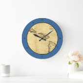  kaart 1837 Hawaii - Hawaiiaanse eilanden Grote Klok (Huis)