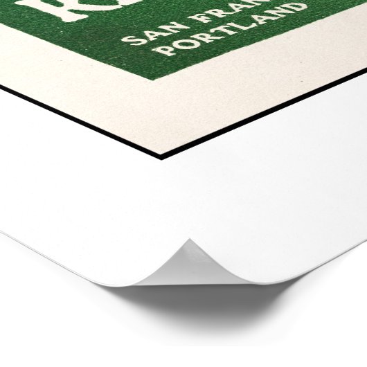 Kaart 1914, Tonopah en Hot Creek top Poster (Hoek)