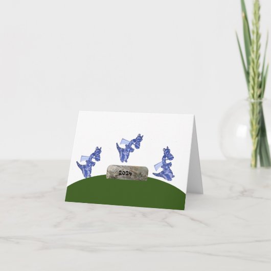 Kaart - 2024 schrikkeljaar Humor (Voorkant)