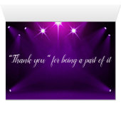 Kaart # 26 - In het Spotlight Wedding / Party (Binnen Horizontaal (Onder))