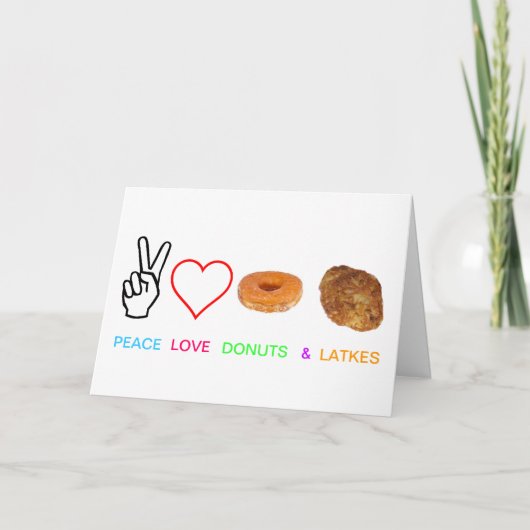 Kaart 2 van de Chanoeka (Voorkant)