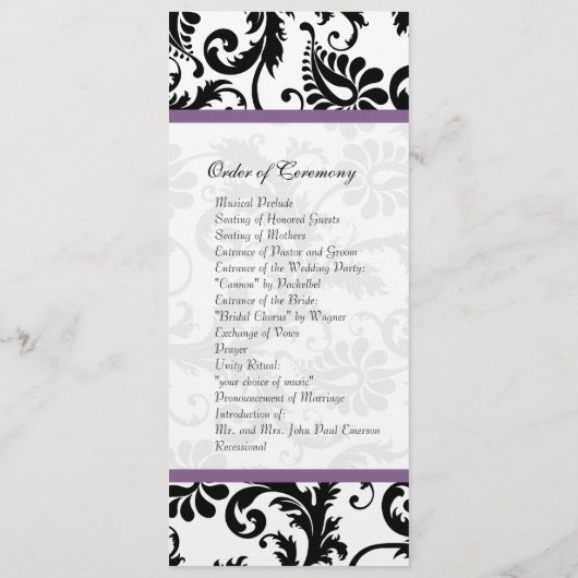 Kaart #2 van het Programma van het Wedden (Achterkant)