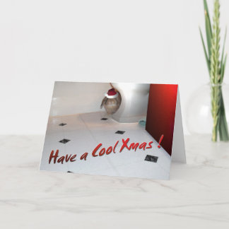 Kaart 4 van Kerstmis van het konijntje