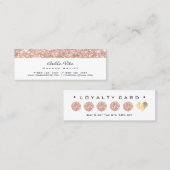 Kaart 6 Punch Makeup White Rose Blue Spark (Voorkant / Achterkant)