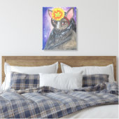 Kaart#8 Canvas Afdruk (Insitu (Slaapkamer))