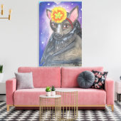 Kaart#8 Canvas Afdruk (Insitu (Woonkamer))