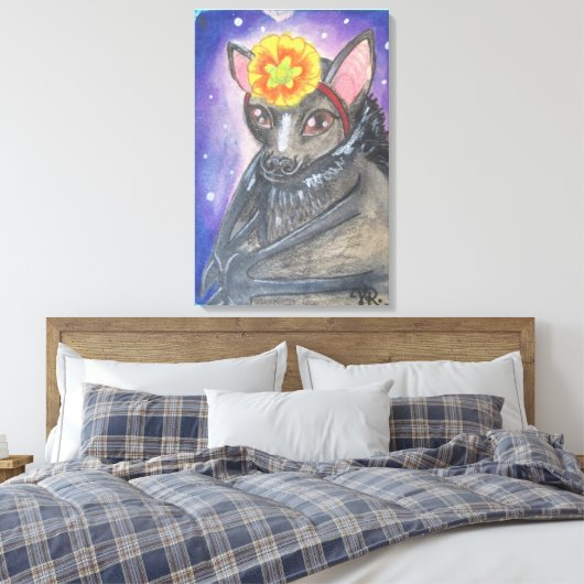 Kaart#8 Canvas Afdruk (Insitu (Slaapkamer))