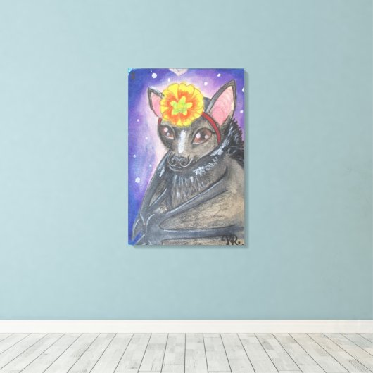 Kaart#8 Canvas Afdruk (Insitu (Houten vloer))