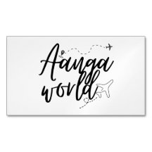 Kaart aangaworld