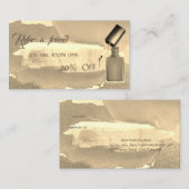 Kaart abstracte Waterverf (Voorkant / Achterkant)