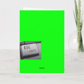 Kaart achterlaten (Achterkant)