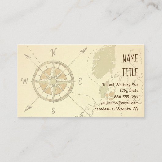 Kaart Afsprakenkaartje (Achterkant)