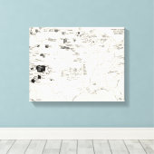 KAART: AMERIKAANSE INDIANEN 2 CANVAS AFDRUK (Insitu (Houten vloer))