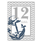 Kaart Anker- en Chevron-tabelnummer (Voorkant)