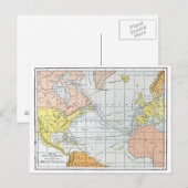 KAART: ATLANTISCHE REIZEN BRIEFKAART (Voorkant / Achterkant)