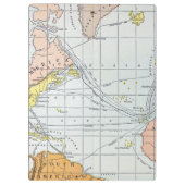 KAART: ATLANTISCHE REIZEN KLEMBORD (Achterkant)