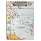 KAART: ATLANTISCHE REIZEN KLEMBORD (Voorkant)