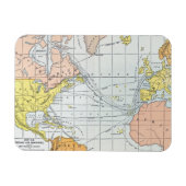 KAART: ATLANTISCHE REIZEN MAGNEET (Horizontaal)