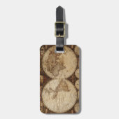  kaart bagagelabel (Voorkant verticaal)