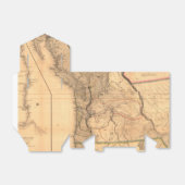 kaart bedankdoosjes (Uitgevouwen)