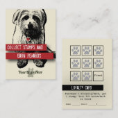 Kaart bedrijfsloyaliteit van dichter bij u aanpass (Voorkant / Achterkant)