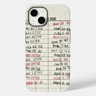 Kaart bibliotheek Case-Mate iPhone 14 hoesje