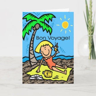 Kaart: Bon Voyage Kaart