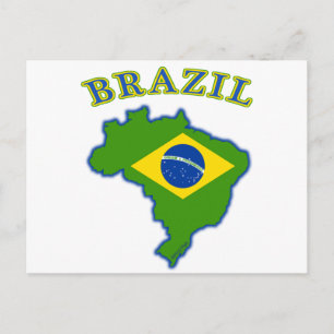 Kaart BRAZIl/vlag