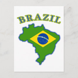 Kaart BRAZIl/vlag