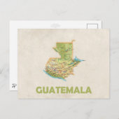 KAART BRIEFKAARTEN ♥ Guatemala (Voorkant / Achterkant)