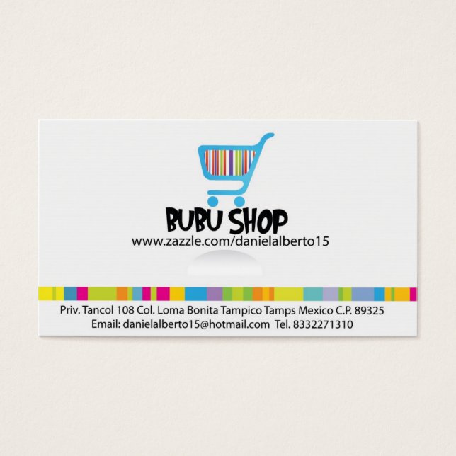 KAART BUBU (Voorkant)