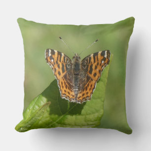 Kaart Butterfly op een Leaf Sierkussen