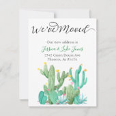 Kaart Cactus Succulent Southwes verplaatsen (Voorkant)