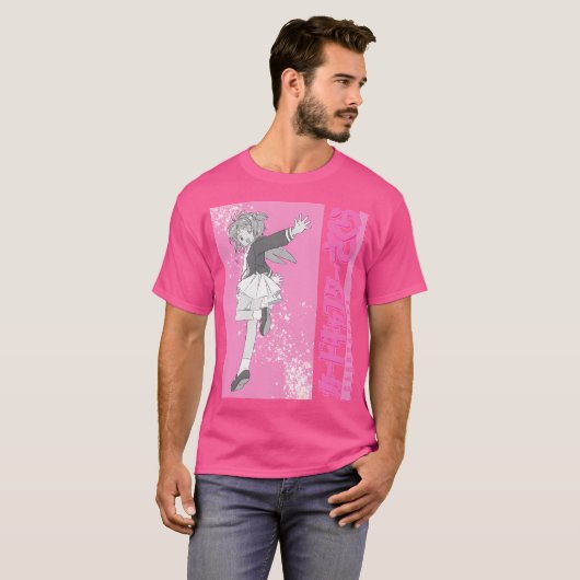 Kaart Captor Sakura T-shirt (Voorkant volledig)