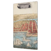 KAART: CHICAGO, c1857 Klembord (Links)