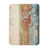 KAART: CHICAGO, c1857 Magneet (Verticaal)