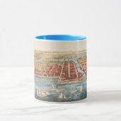 KAART: CHICAGO, c1857 Mok (Midden)