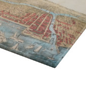 KAART: CHICAGO, c1857 Snijplank (Hoek)