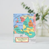 Kaart circa 1260 (Staand voorkant)