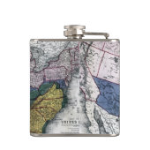 KAART: CIVIL WAR, 1864 HEUPFLES (Achterkant)