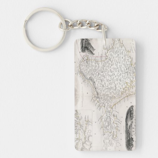 KAART: CRIMEA, c1855 Sleutelhanger (Voorkant)