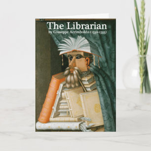 Kaart: De bibliothecaris Feestdagen Kaart