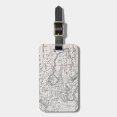 KAART: DUITSLAND EN OOSTENRIJK BAGAGELABEL (Voorkant verticaal)