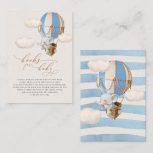 Kaart Elephant Balloon Baby Boeken Enclosure