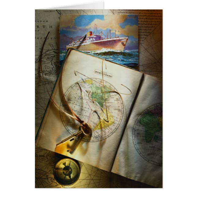 Kaart en kompas (Voorkant)