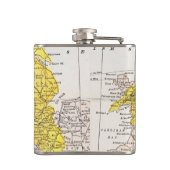 KAART: ENGLAND EN WALES HEUPFLES (Achterkant)