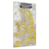 KAART: ENGLAND EN WALES KLEMBORD (Rechts)