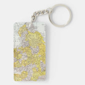 KAART: ENGLAND EN WALES SLEUTELHANGER (achterkant)
