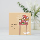 kaart examen (Staand voorkant)