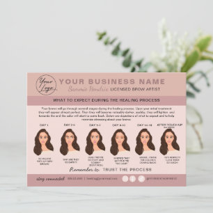 Kaart Eyebrow Microblading Aftercare Instructions